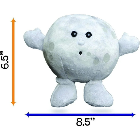Moon Buddy Learning Science  Astronomy Space Solar System Educational Plush Toy - Picture 2 of 5